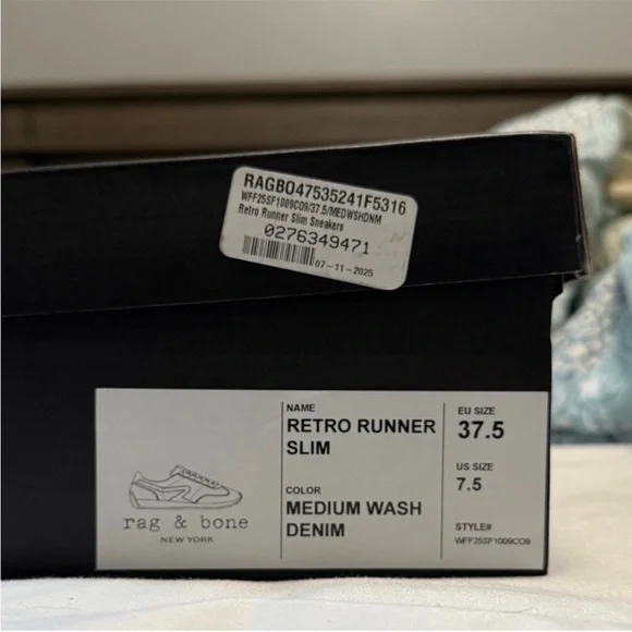 Rag & Bone Retro Runner Slim Sneakers - Picture 7 of 8